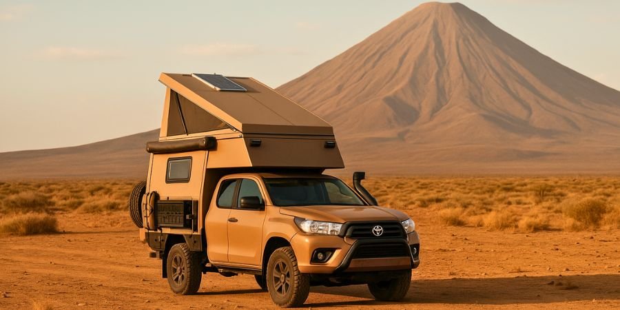 Camper 4x4 convertido en casa rodante para overlanding