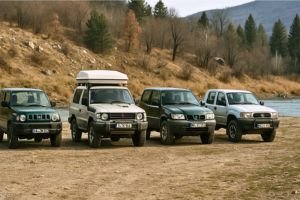 Los mejores vehículos para overland baratos: lineup de modelos clásicos y económicos listos para expediciones