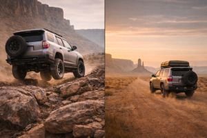 Comparativa entre 4x4 y vehículo overland