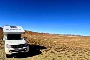 Vehículo overland de TomyKat en su viaje por el mundo